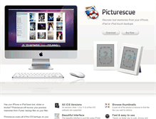 Tablet Screenshot of picturescueapp.com